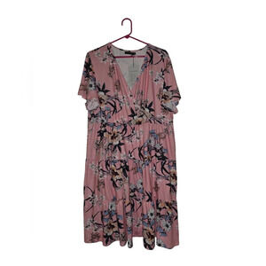 Womens Kojooin, size 2x floral dress, NEW WITH TAGS!!